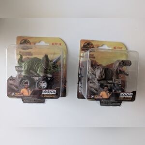 Set of 2 Jurassic World Zoom Riders